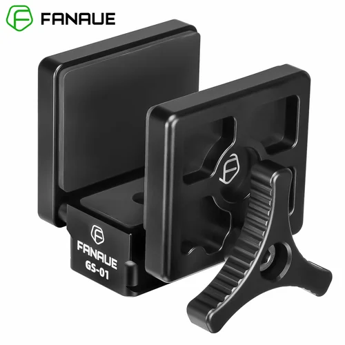 FANAUE GS-01 Adaptador de abrazadera para rifle de montaje en sillín para trípode de caza Arca Swiss QR Plate