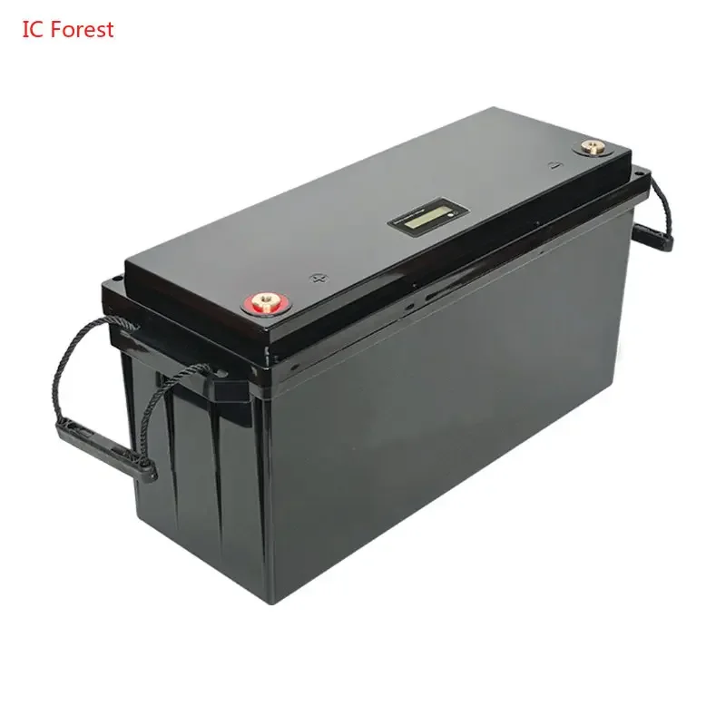 12V 24V 150ah 180Ah 200Ah 280Ah 320Ah Lifepo4 Solar Cells Storage Boxes Case Yachts RV Battery Plastic Waterproof Storage Box