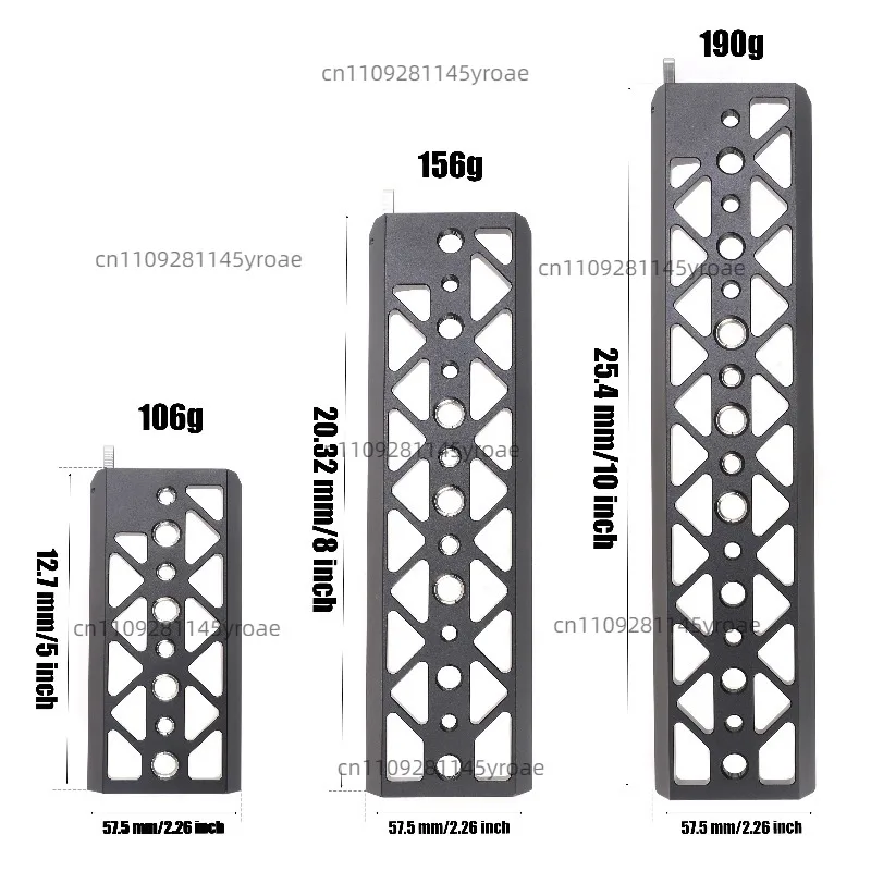 Universal Light‑Weight Dovetail Plate Arri‑Standard 1/4