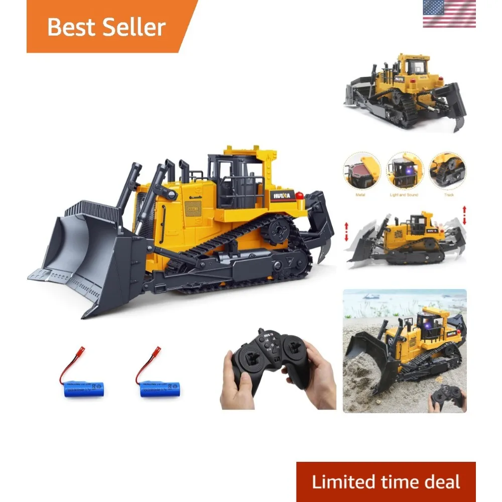 

Радиоуправляемый бульдозер RC 1/16, полнофункциональная строительная техника, 2.4 ГГц