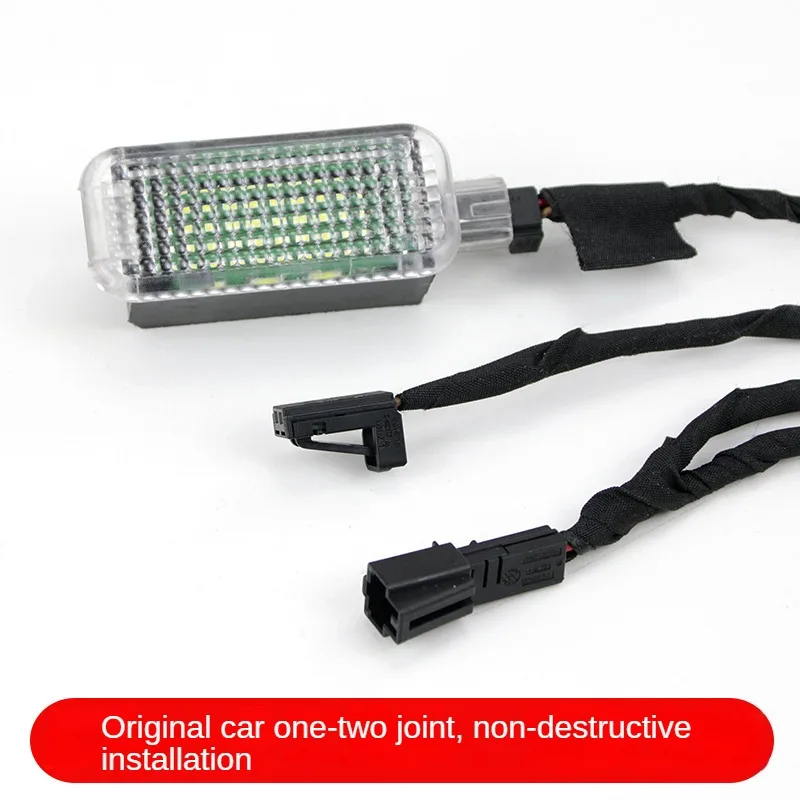 2017-2019 For Audi A4 Trunk Light Glove Box Luggage Compartment Lamp Modification Upgrade