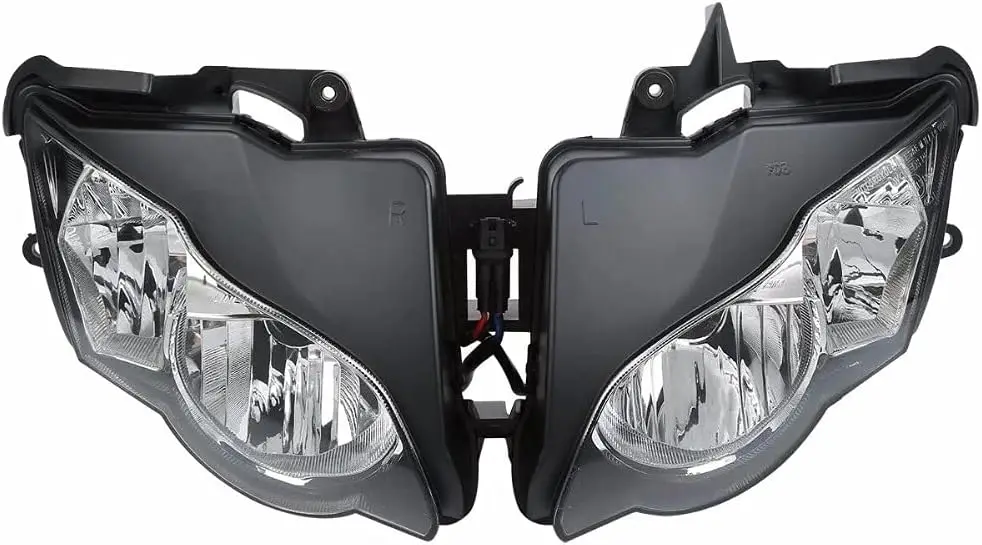 

Motorcycle Headlight Headlamp Assembly Compatible for Honda 2008-2011 CBR1000RR 2009 2010 CBR 1000 RR Plastic Headlight Front He