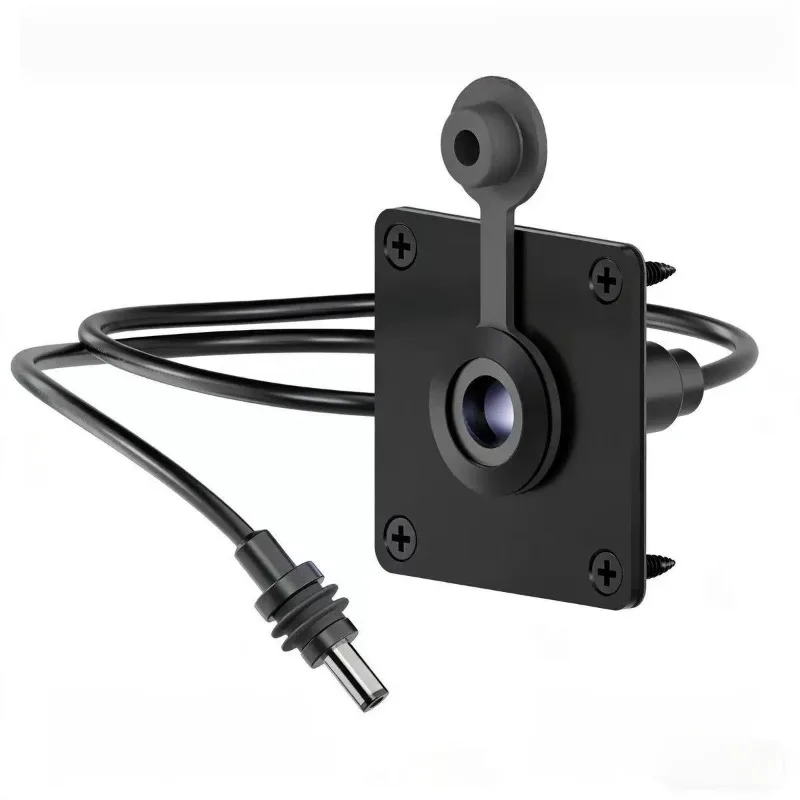 For Starlink Mini DC 5.5*2.1 Female Power Connector Cable Waterproof Wall Socket Passthrough Port for RV Boat Battery Box Outlet