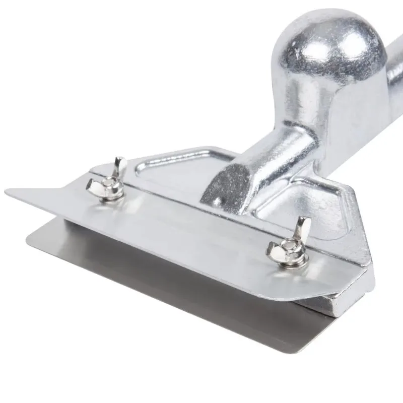 مكشطة شواء ألومنيوم شديدة التحمل مقاس 6 بوصات بتصميم تجاري جديد، شواية سهلة لمجموعة أدوات المطبخ في المطاعم