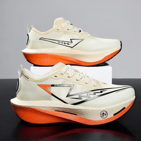Marathon Men Running Shoes Carbon Board Speciality Sports Breathable Lightweight Women's Comfortable Athletic Chunta Sneakers
