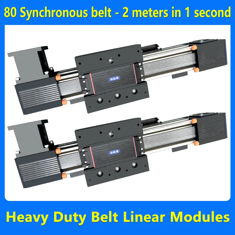 Sprott 80 Belt Linear Module Custom Cross Slide Motorized Timing Belt Slide Table Lift High Speed Linear Module Guideway