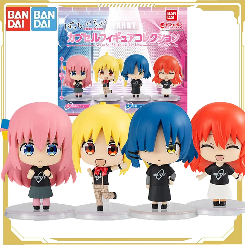 

Оригинальный гашапон Bandai Bocchi The Rock! Аниме-фигурка Гото Или в стоячей позе, игрушка-фигурка для мальчиков и девочек, подарок для детей