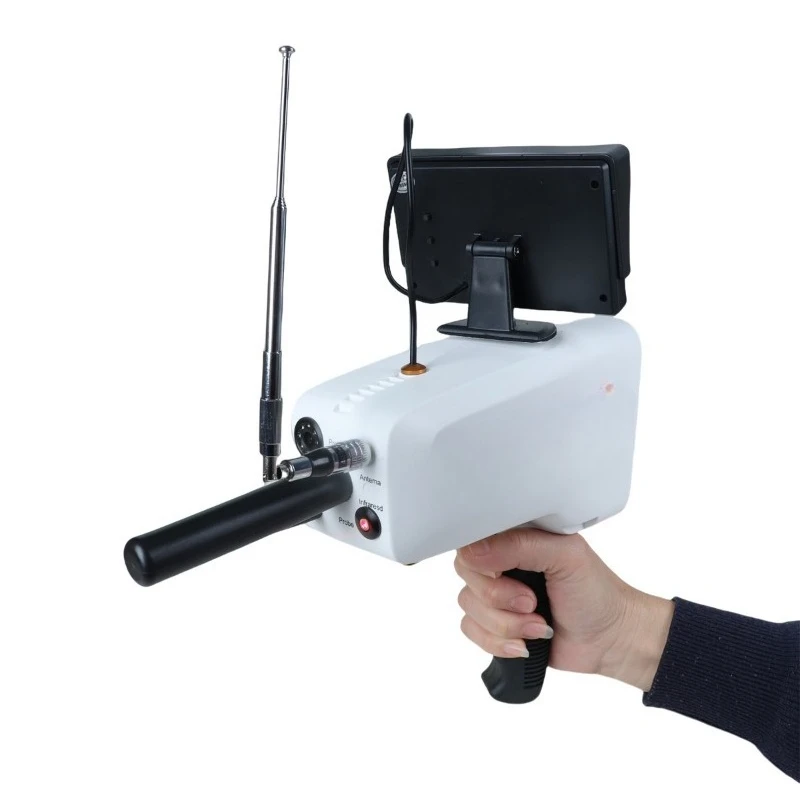 

Remote metal detector high-precision white all-in-one machine display screen treasure detection