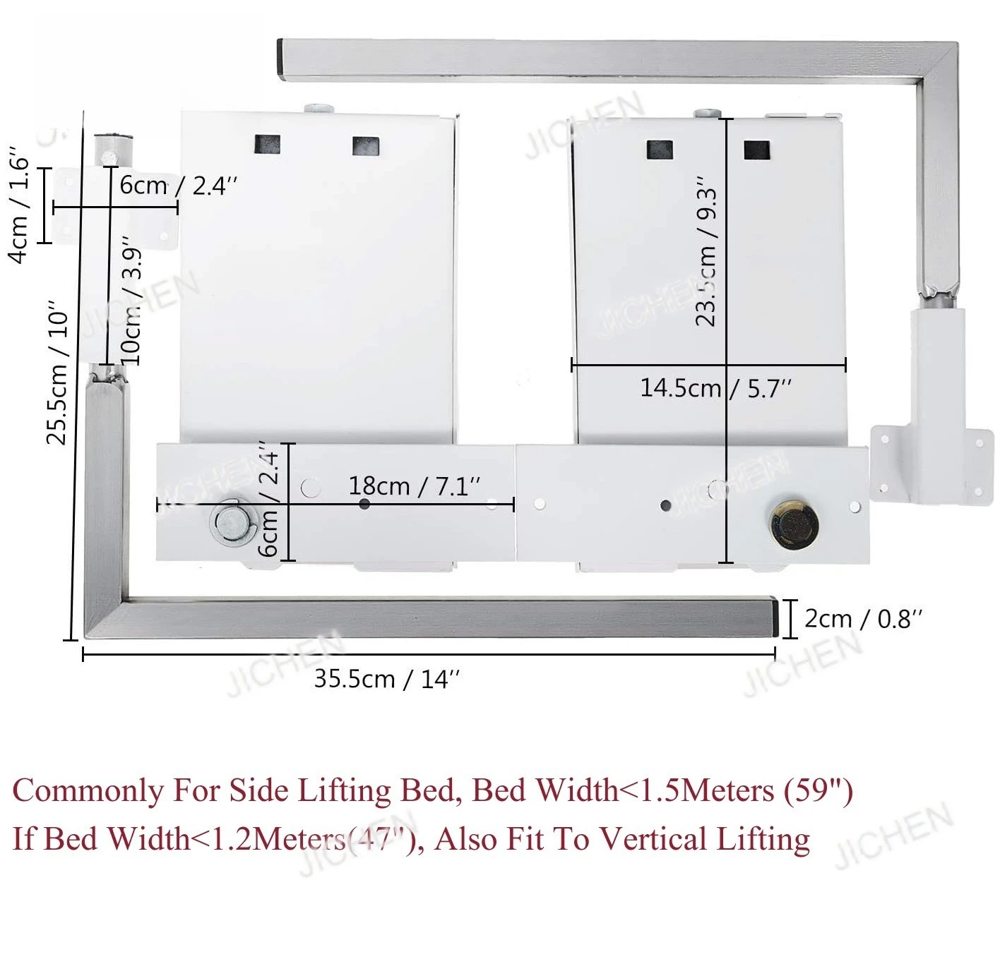 

1 комплект бокового подъемника, комплект фурнитуры для кровати «сделай сам», 5 пружинный подъемный ящик и 2 поворота для складных ножек
