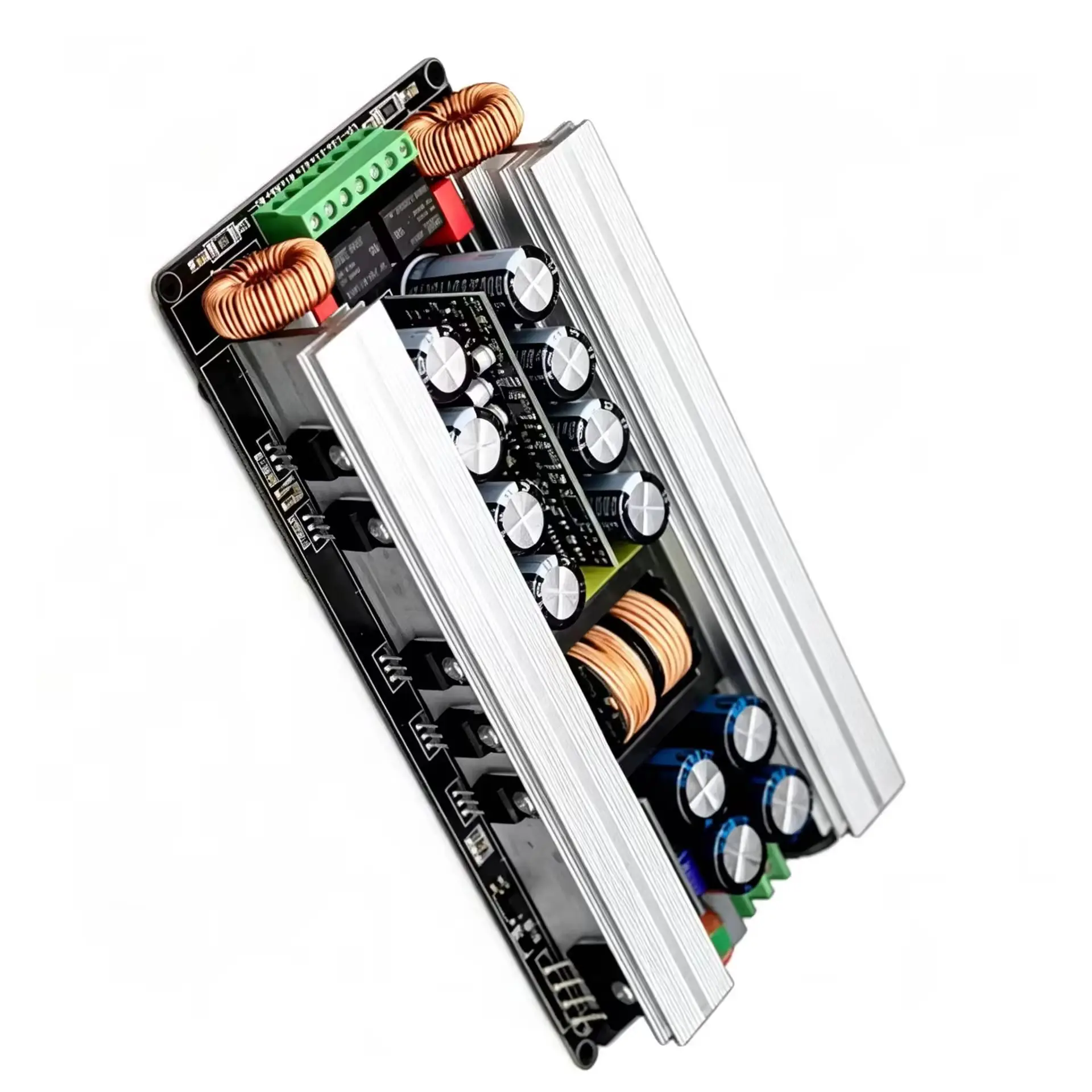 Digital Power Amplifier Board 2x700W 2x600W 2x500W Stereo Class D Amp Module for DIY Speaker Home Theater Bridgeable ST/MO Switc
