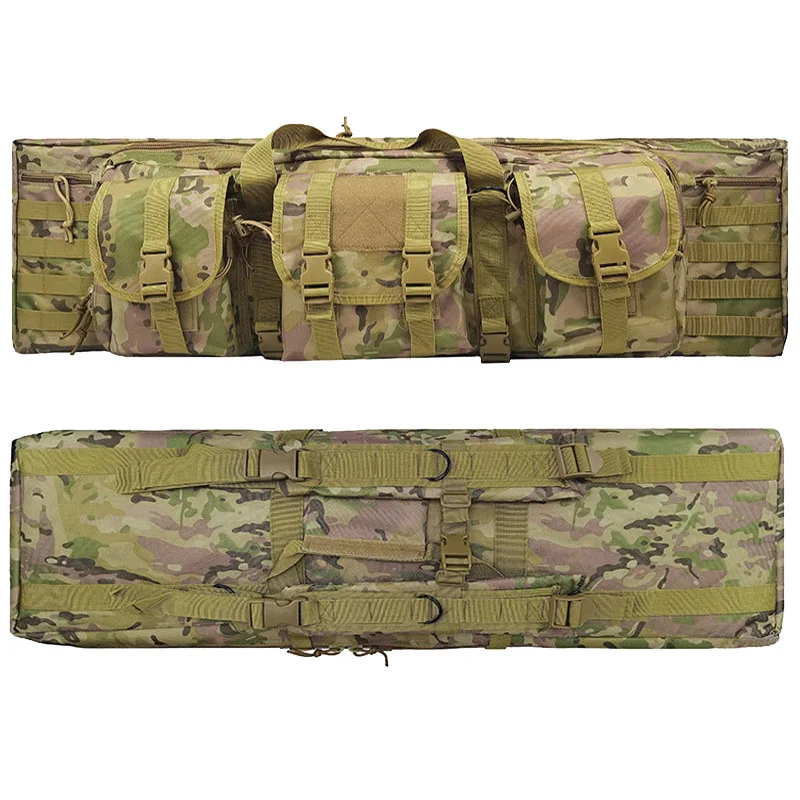 Bolsa táctica Molle para pistola de 93cm, 108cm, 118cm y 142cm, mochila de caza, tiro, Paintball, francotirador, funda para pistola de Rifle Airsoft