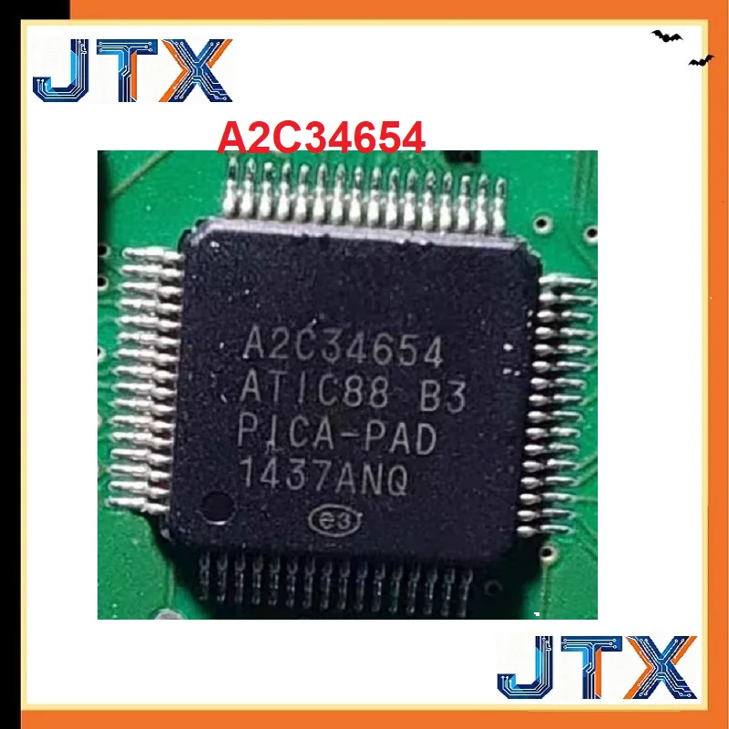 1PCS/LOT Car computer board chip A2C34654 ATIC88 B3 QFP64