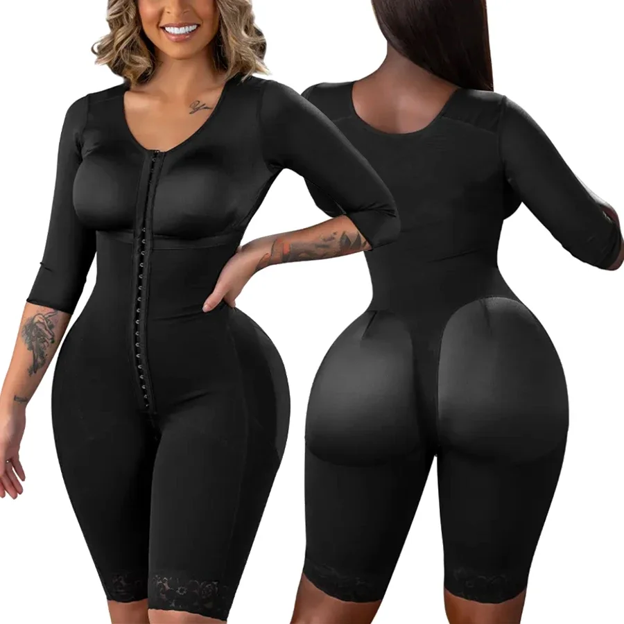 

Girdles Shapewear Faja Colombianas Shaper Bodysuits Tummy Slimming Corset Full Body Reducer Postpartum Carving Bodices Sheath