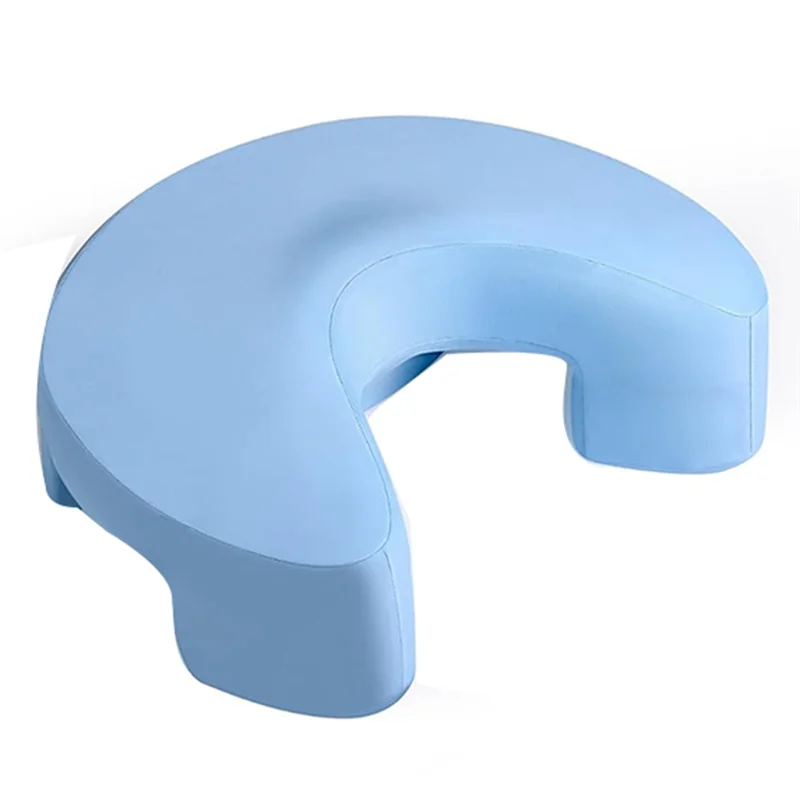 

A74E-Side Sleeper Pillow With Arm Holes For Shoulder Pain Relief For Shoulder & Neck Support, Knee Pillow Blue
