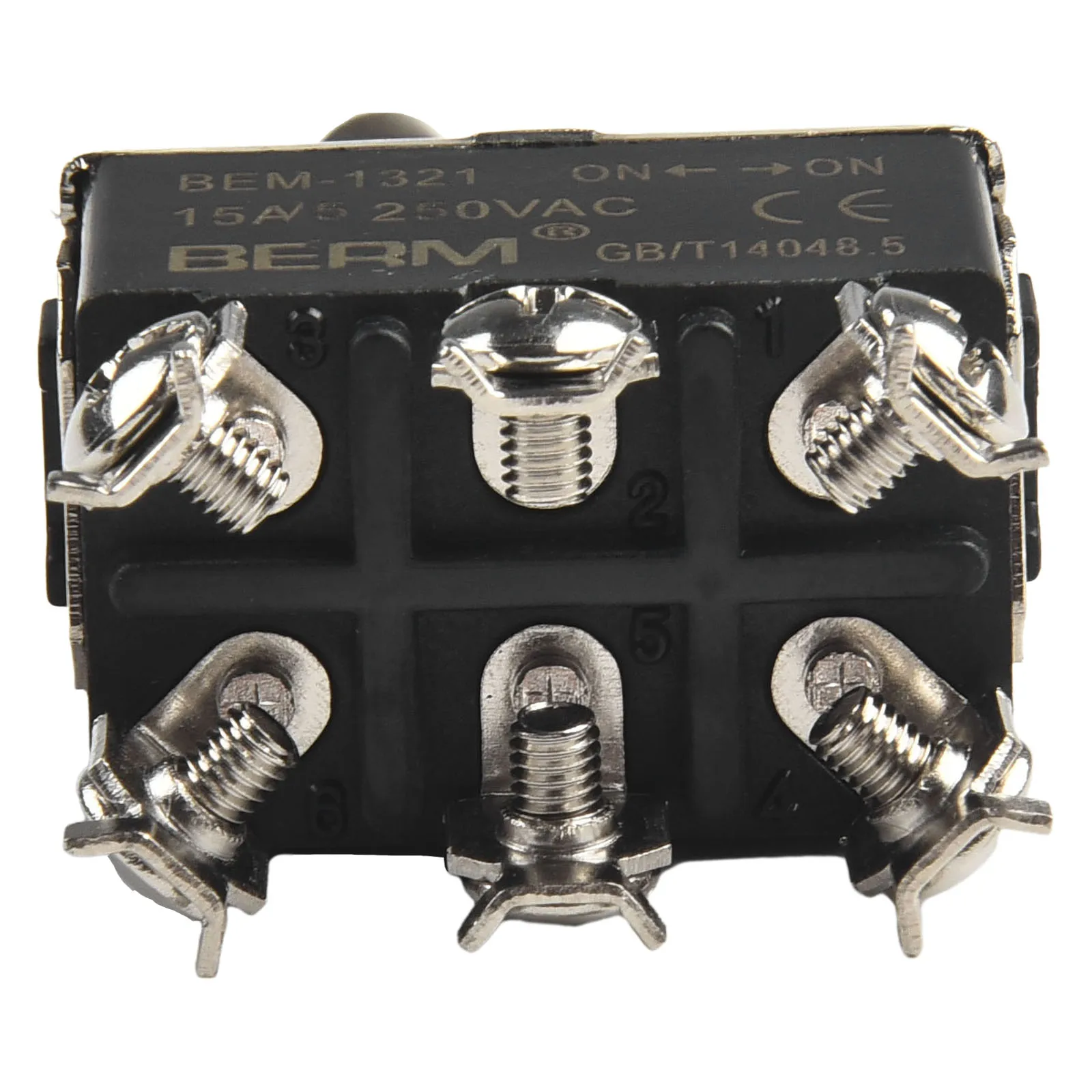 15A 12V DC Double Pole On/On Center Off Metal For TOGGLE Switch for Vehicle Electrical Systems Circular 12.5mm Mounting Hole