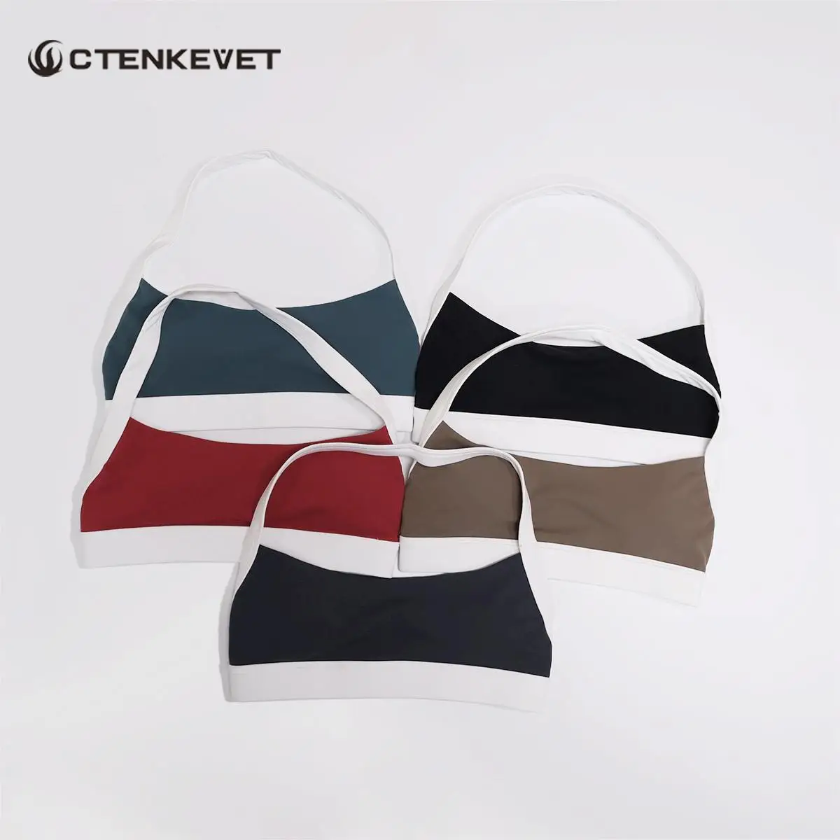 

Ctenkevet женский цветной быстросохнущий укороченный топ без рукавов с открытой спиной спортивный бюстгальтер для бега на открытом воздухе спортивное нижнее белье женское