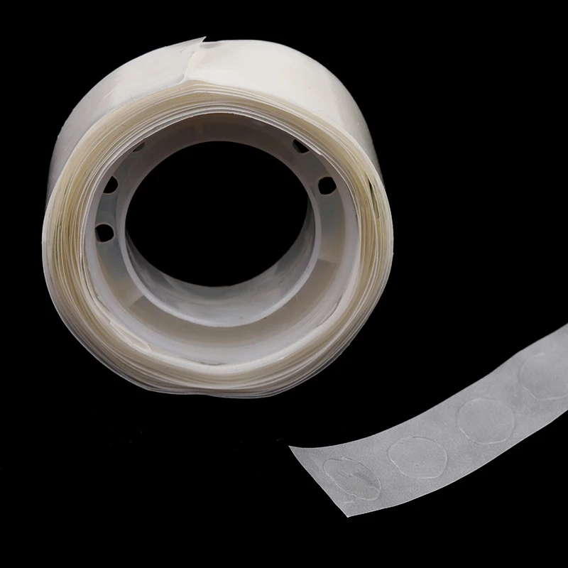 1 لفة شفافة ثابتة الغراء شمعة صنع الفتائل ملصقات DIY بها بنفسك الشموع النقاط 12 مللي متر شمعة الفتيل لاصق شمعة الشريط الثابت