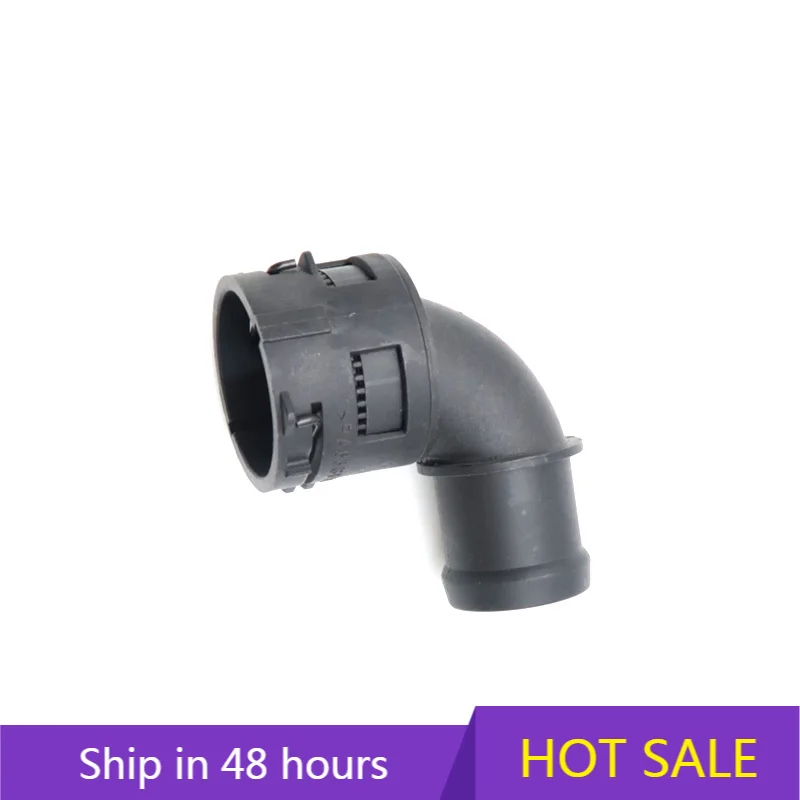 2K0122291 FOR Volkswagen Caddy 2004-2011 Coolant Flange Hose Connector Black High Quality Durable Strong Automotive Accessories