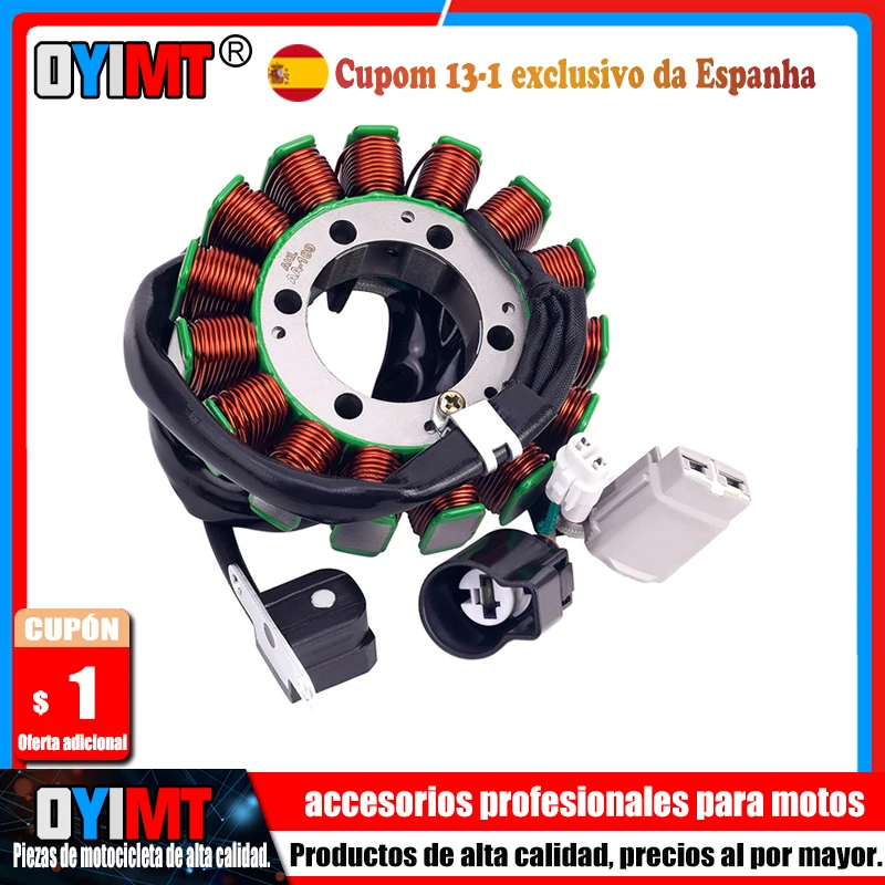 Bobina de estator generador para motocicleta Comp para Kawasaki KVF750 Brute Force 750 4X4i EPS Camo KRT750 Teryx4 750 4X4 Realtree APG HD