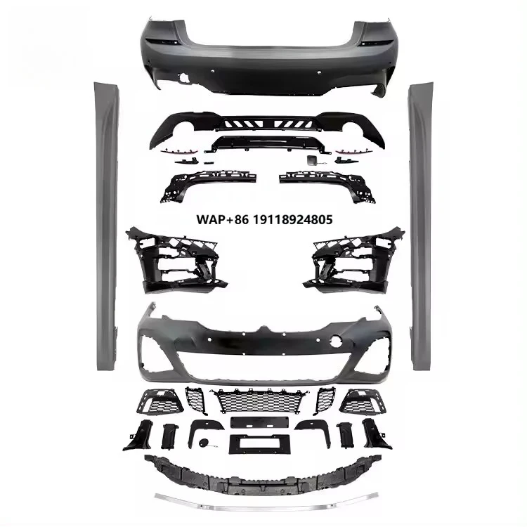 

Auto Parts PP Material MT Style Body Kit for 3 Series G20 G28 Pre Facelift Car Bumpers Side Skirts 2018-2022