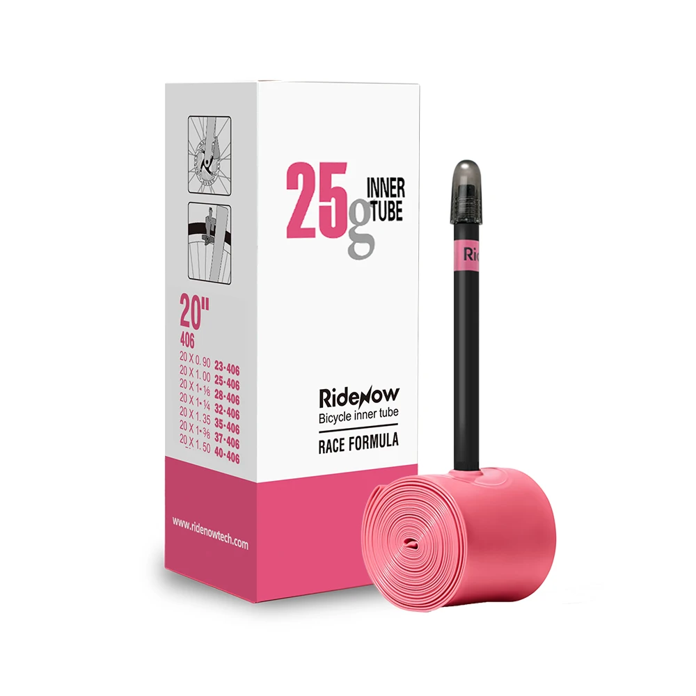 AliExpress Ridenow RideNow Folding Bicycle 25g TPU Inner Tube 20INCH406 0.9-1.375 Plastic / Alloy Valve Stem 2Piece Set