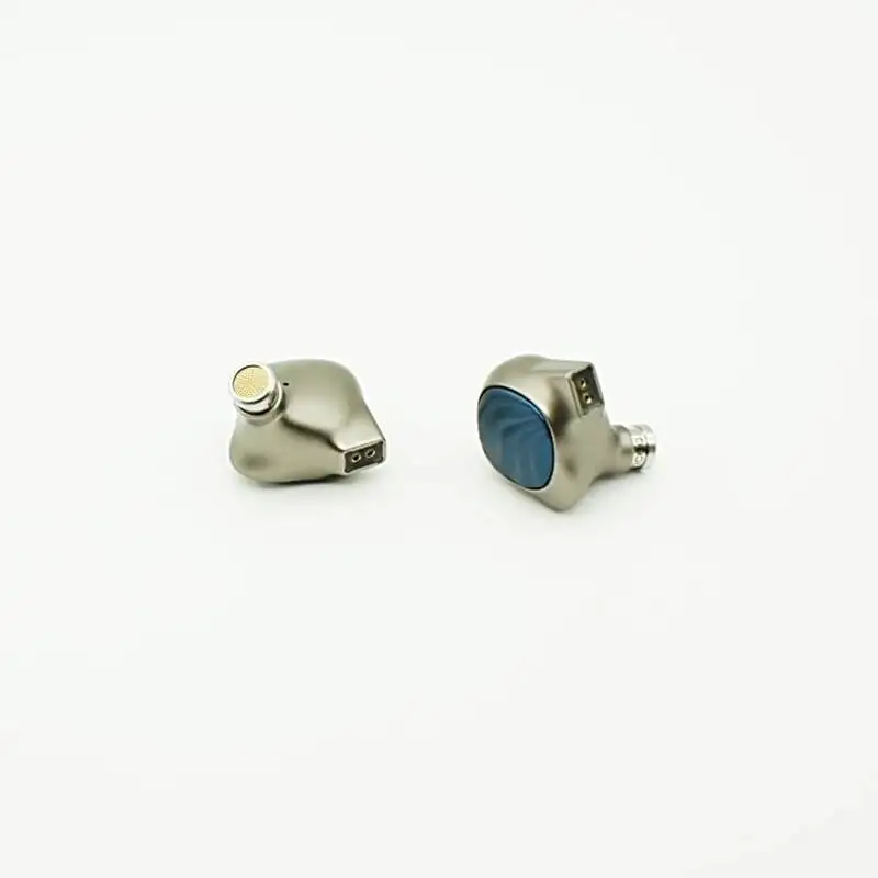 قافية الصوت SP01 10 مم سائق ديناميكي مغناطيسي مزدوج 2Pin 0.78 مم HiFi داخل الأذن شاشات سماعات IEM مع فوهات قابلة للتبديل