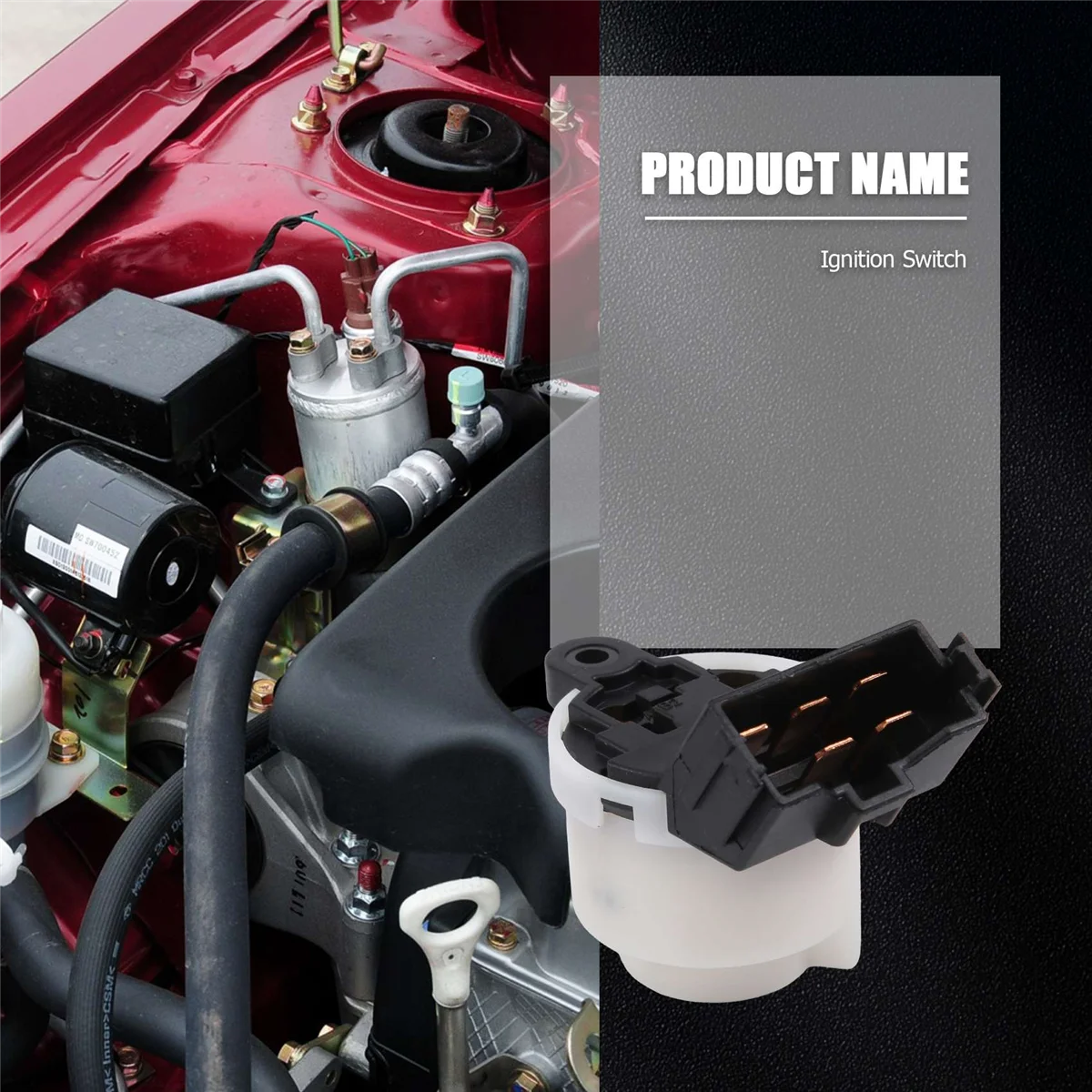 AT77 5 دبوس مفتاح تشغيل الإشعال Mn 113754   لميتسوبيشي غراندز لانسر أوتلاندر