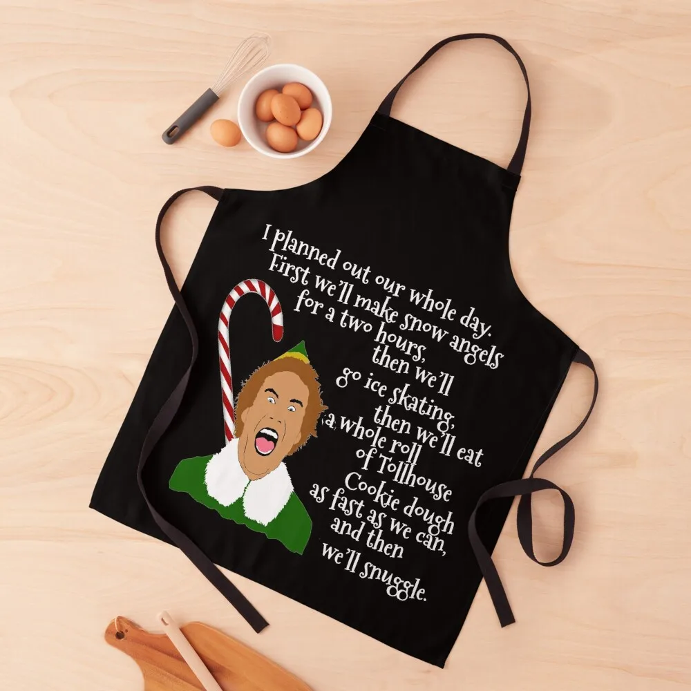 Buddy The Elf Quotes Apron cookings for women Waiter Uniforms Apron