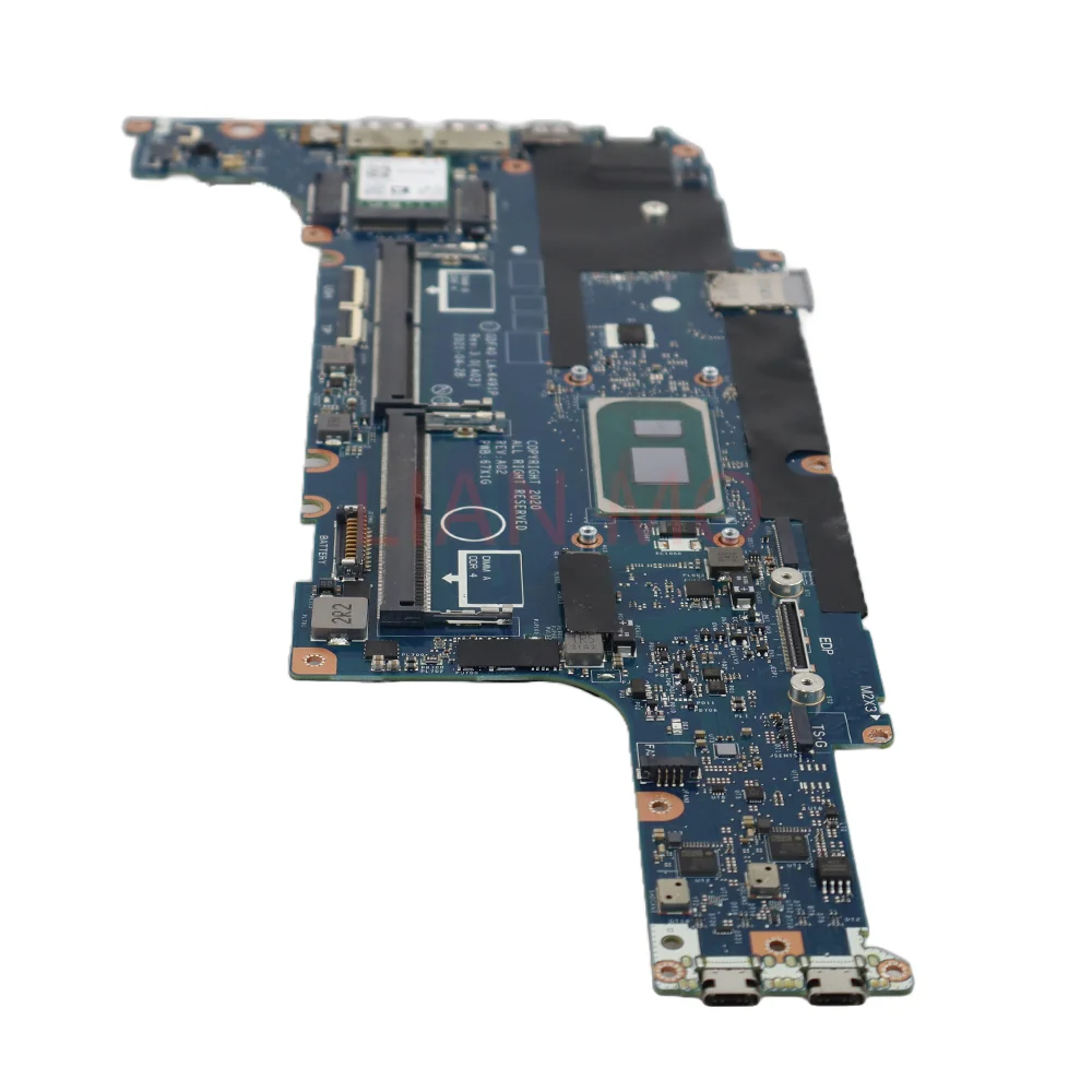 LA-K491P UNTUK Dell Latitude 5420 Motherboard Laptop dengan CPU: i5-1145G7 i7-1185G7 FRU:01M3M4 M51J7 05054ccv