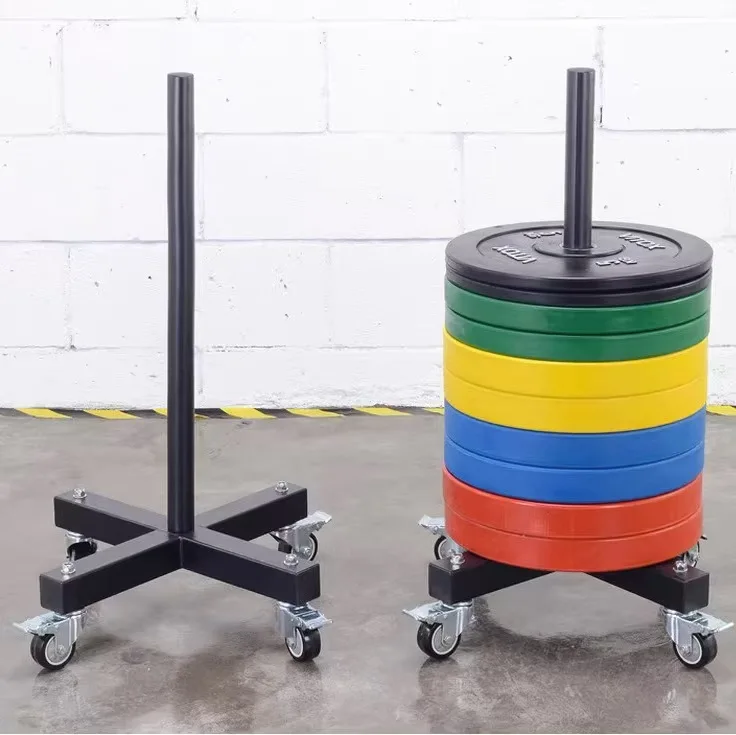 Snbo رائجة البيع معدات اللياقة البدنية تدريب القوة المنقولة الحديد لوحة الوزن الرف