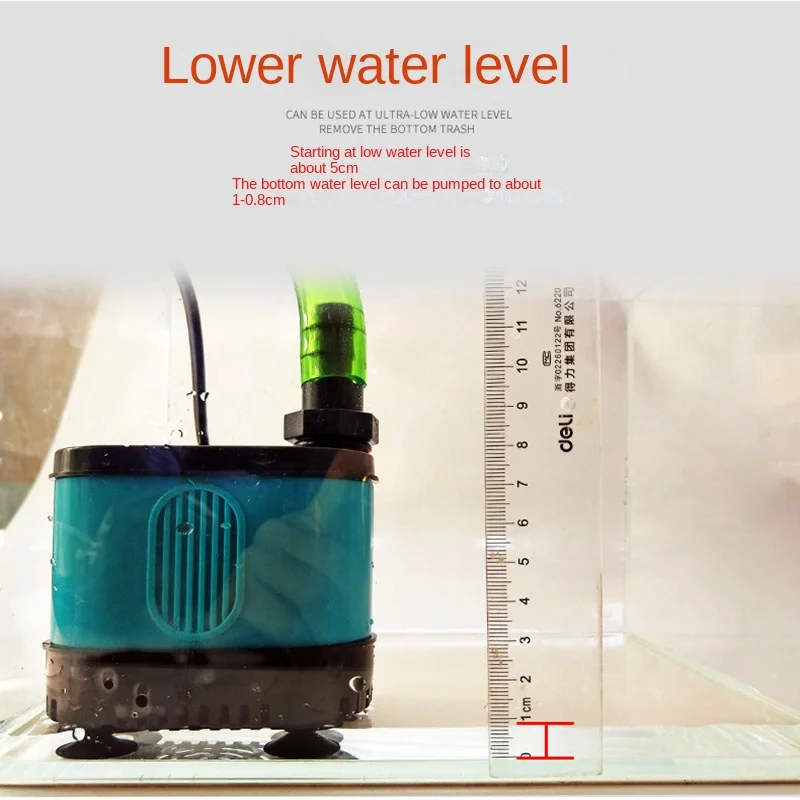 

Fish tank water submersible bottom suction pumping low suction pump Zhiyang aquarium filtering low suction pump