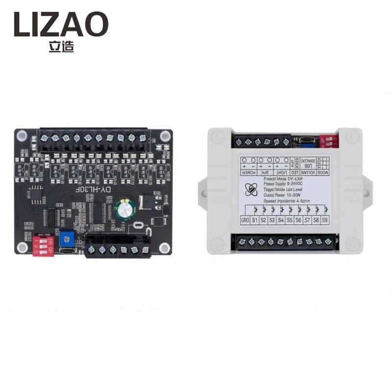 DC9-24V 30W Industrial Voice Broadcast Prompt Module One-to-One High Low Level Trigger Support MP3 Audio TF Card USB Disk Audio