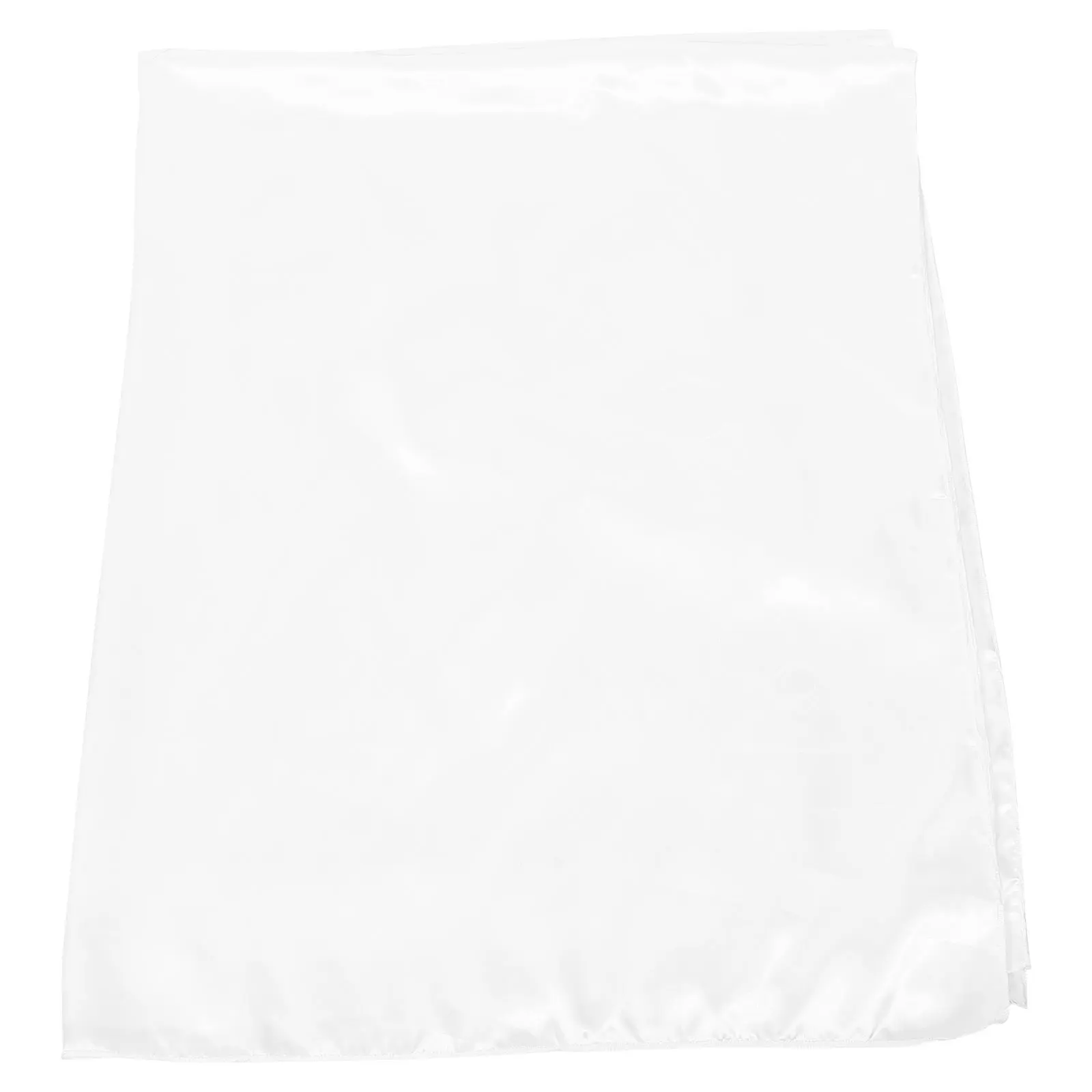 

Rectangular White Polyester Tablecloth Reusable Washable Wedding Party Table Cover Home Banquet Decor Table Cloth