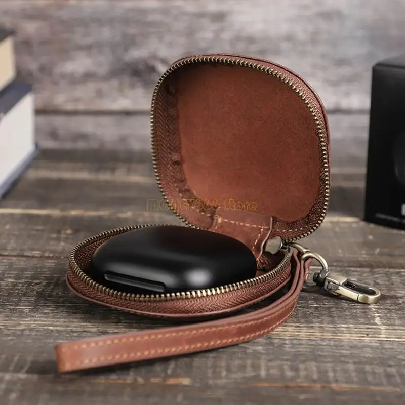 F62C Housing Fit For Beats Fit Shock Propapop-inhall inalámbrico Auriculares Manga cuero Cubierta anti-polipinta