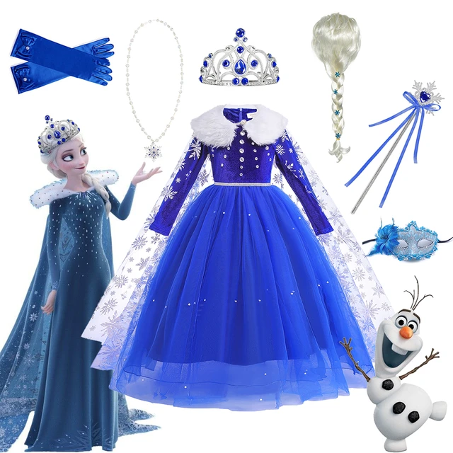 Disfraz fashion elsa frozen aliexpress