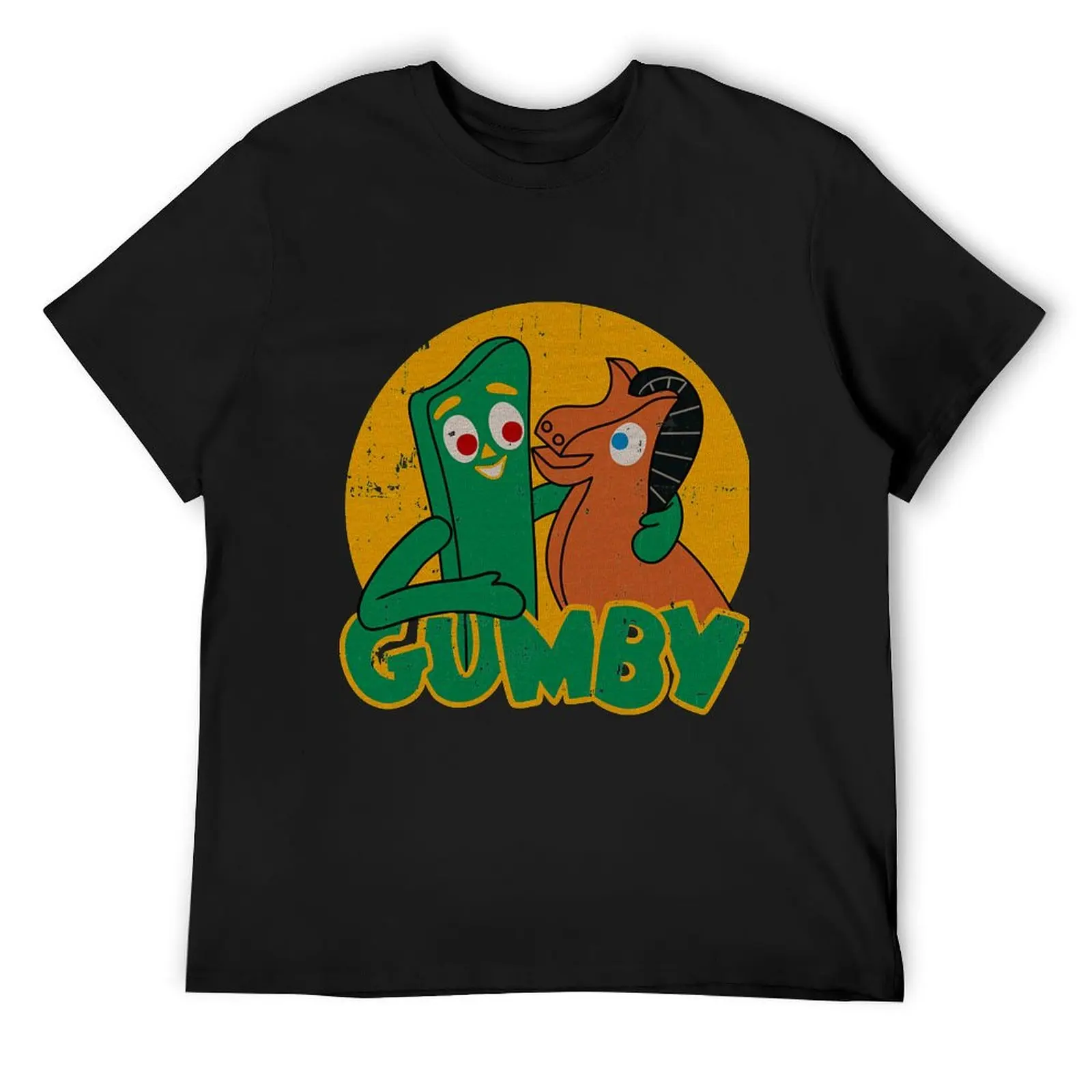 

Vintage Gumby T-Shirt funny shirt cotton quick-drying summer tops mens designer t shirt