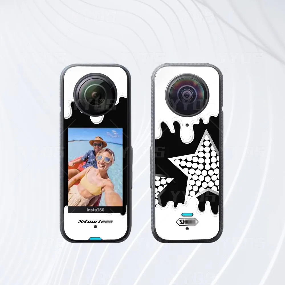 Panoramic Action Camera Accessorie Protective Films Scratch-Resistant Waterproofing 3M Decals For Insta360X3 insta360x3  Sticker