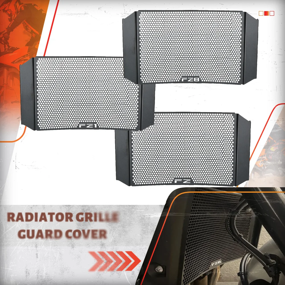 

Motorcycle Accessories Radiator Grille Guard Cover Protector For Yamaha FZ8 FZ1 FZ8N FZ8S FZ1S FZ1N 2006-2012 2013 2014 2015