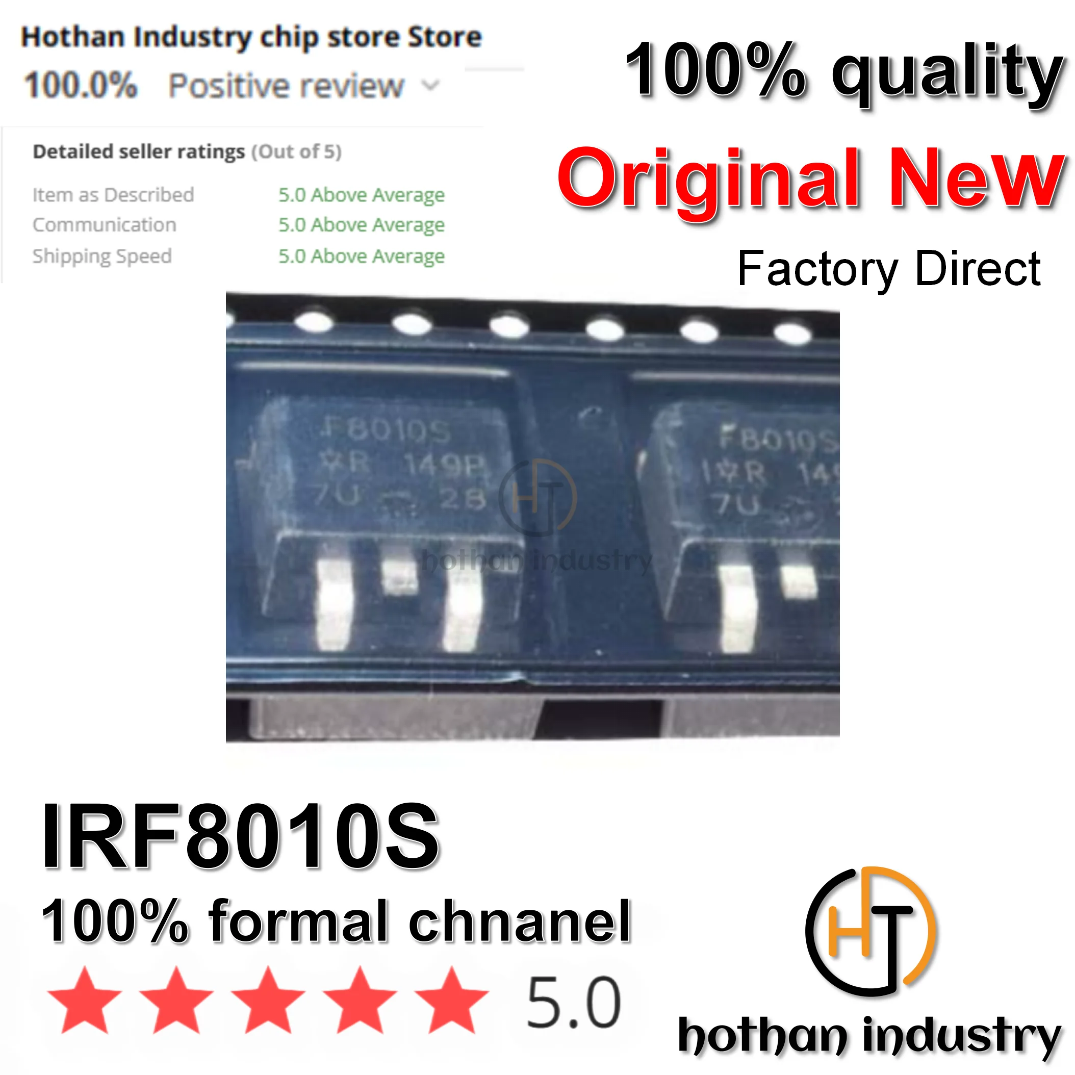 

100% NEW （1-10PCS）IRF8010S
