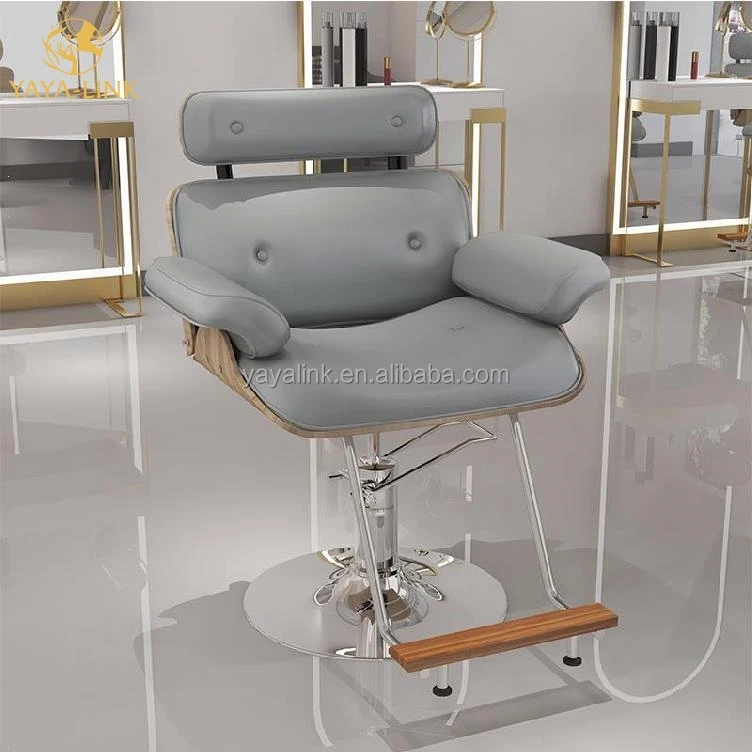 Wholesale Salon Chairs Furniture Hairdressing Salon Beauty Styling Pink Barber Chair For Beauty Shop