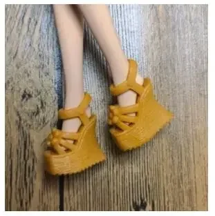 High quality YJ24 classic shoes flat foot high heels sandals fun to choose for your Barbiie dolls 1/6 Scale accessories