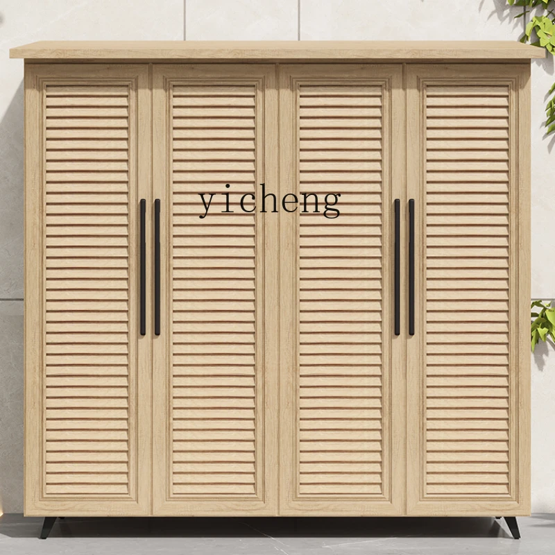 

Zf Balcony Sun Protection Locker Villa Outdoor Storage Cabinet Sundries Tools