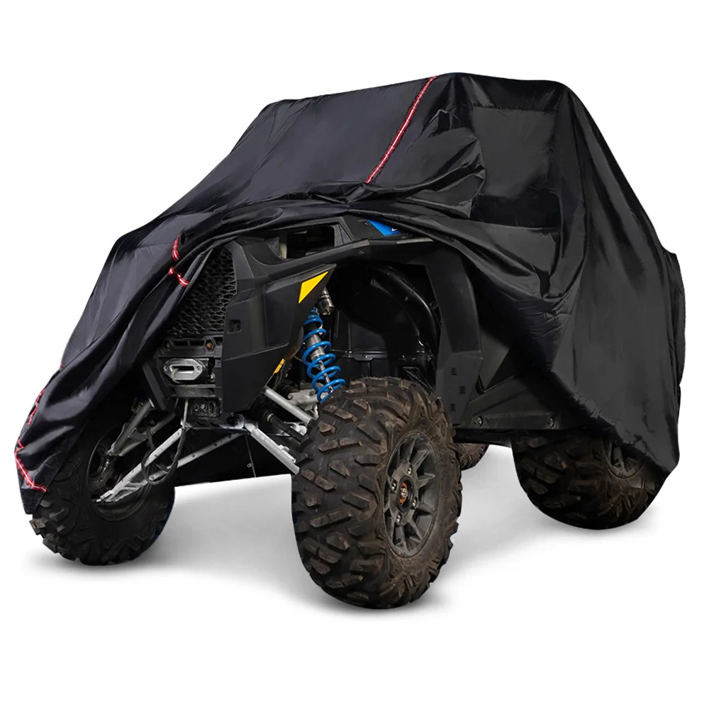 

Vehicle Storage UTV Cover Waterproof 300D Oxford Heavy Duty Windproof UV Ray Resistant for Polaris RZR XP 1000 / 900 XP Turbo