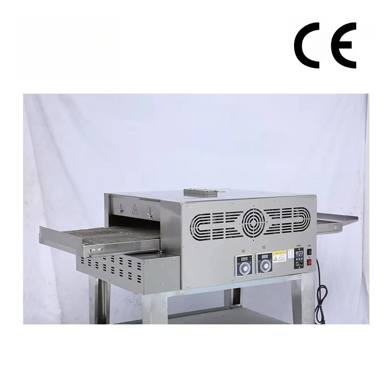 12 14 20 32 Inch Commercial Bakery Equipment Electric Gas Conveyor Belt Pizza Oven for Restaurant CE Provided