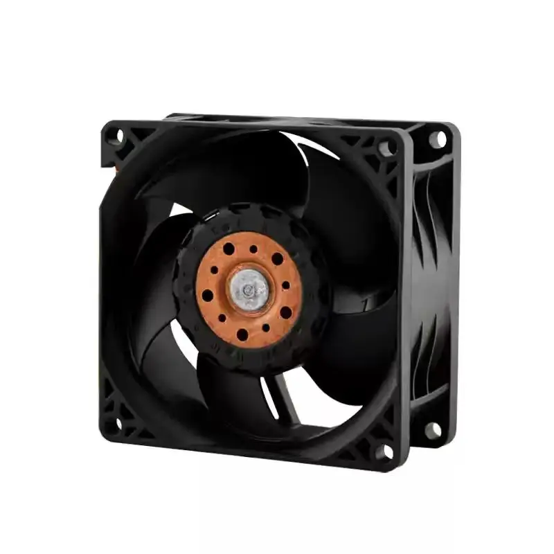 For 8214JN DC 24V 450mA 10.8W 8038 80x80x38mm 2-Wire Dual Ball Bearing High Speed Server Inverter Chassis Case Cooler Fans