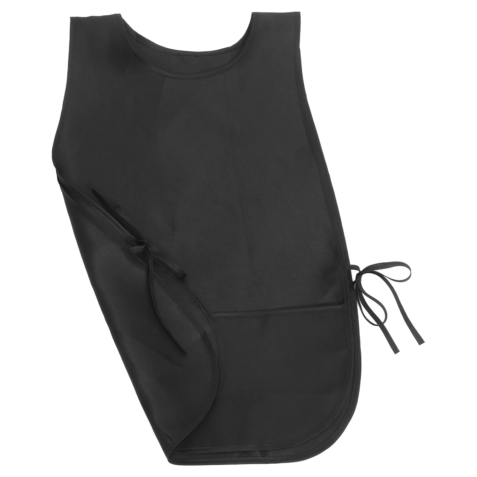 

Waterproof Apron for Adults Sturdy Kitchen Grill Vest with Pockets Oil-Resistant Quick-Dry Reusable Solid Color for Men