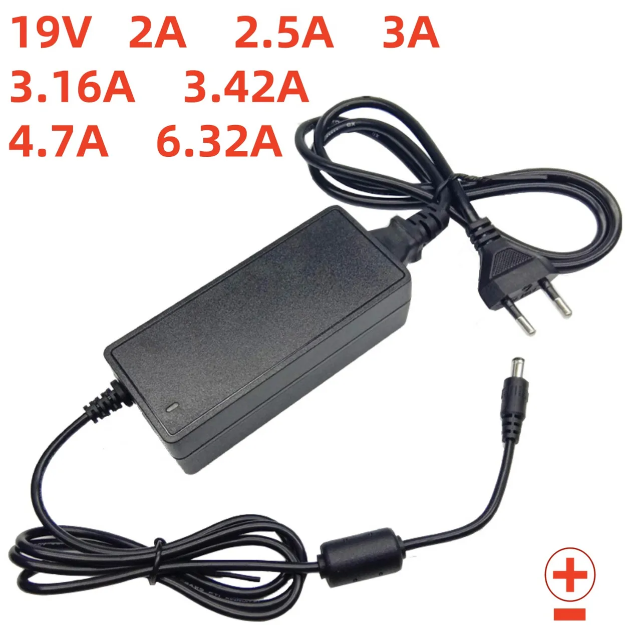 

AC DC 19V 2A Power Supply 19V2.5A 19V3A 19V3.16A 19V3.42A 19V4.7A 19V6.32A Power Adapter Notebook Computer Display Robot Adaptor