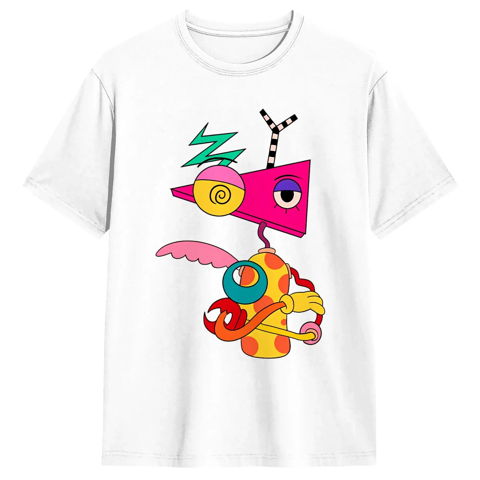 Amazing Circus Zooble Men's and Kids T Shirt Funny Tees Short Sleeve Round Neck T-Shirts 100% Cotton Big Size Tops