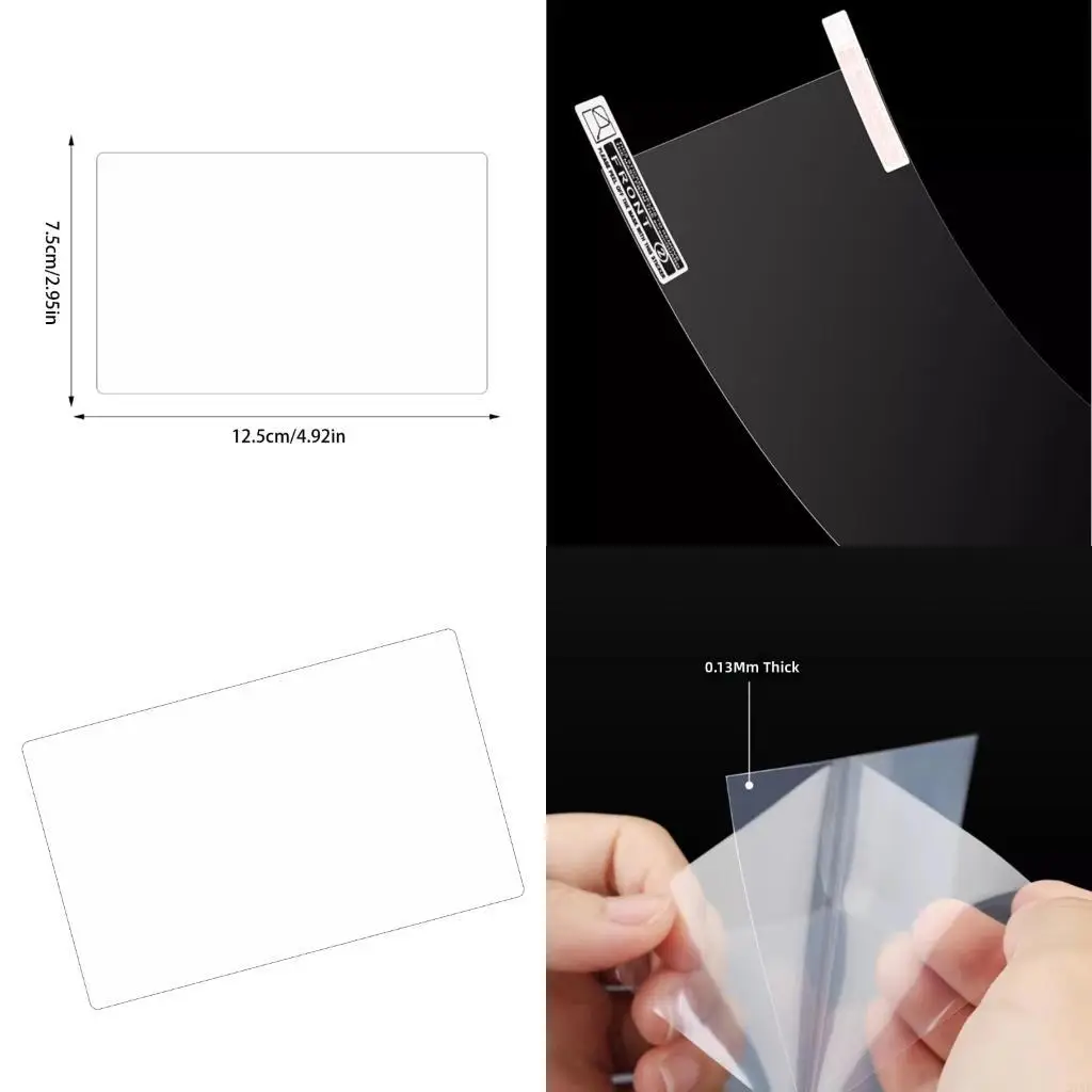 Protective Screen Protector Film Scratch Resistance Dust Prevention Replacement for X1C P2S H2D H2S Accessories