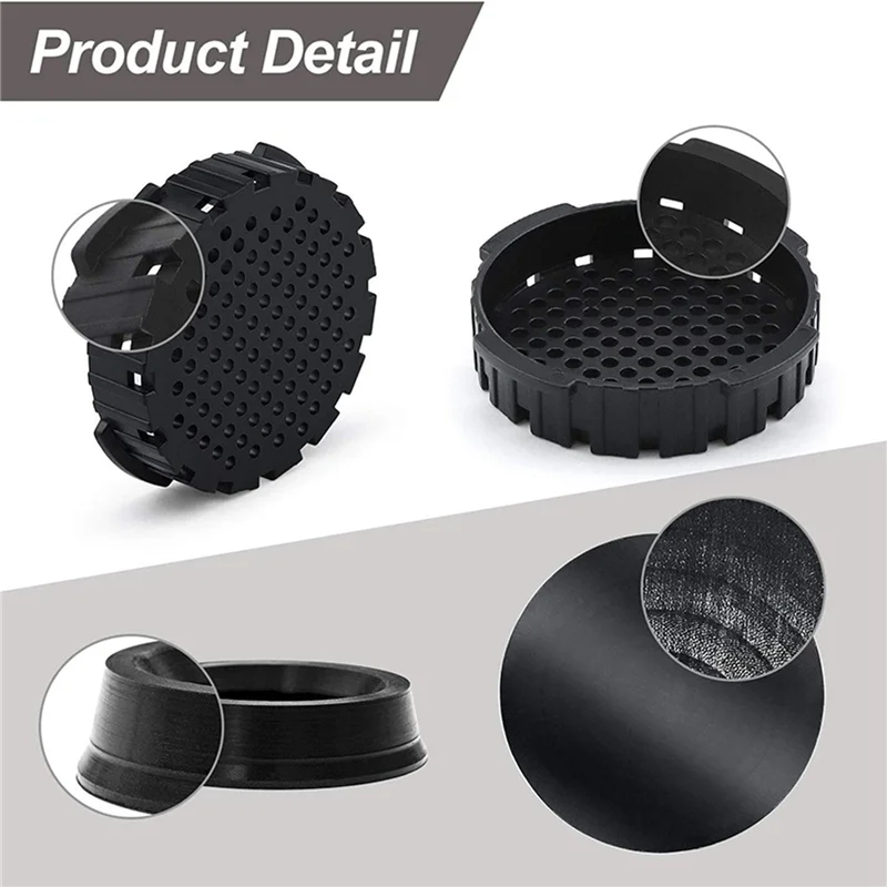 A20M 2X Koffiefilterpapier Cap & Plunger End Pakking Vervangende Onderdelen Sets Geschikt Voor Aeropress Koffie En Espresso Maker
